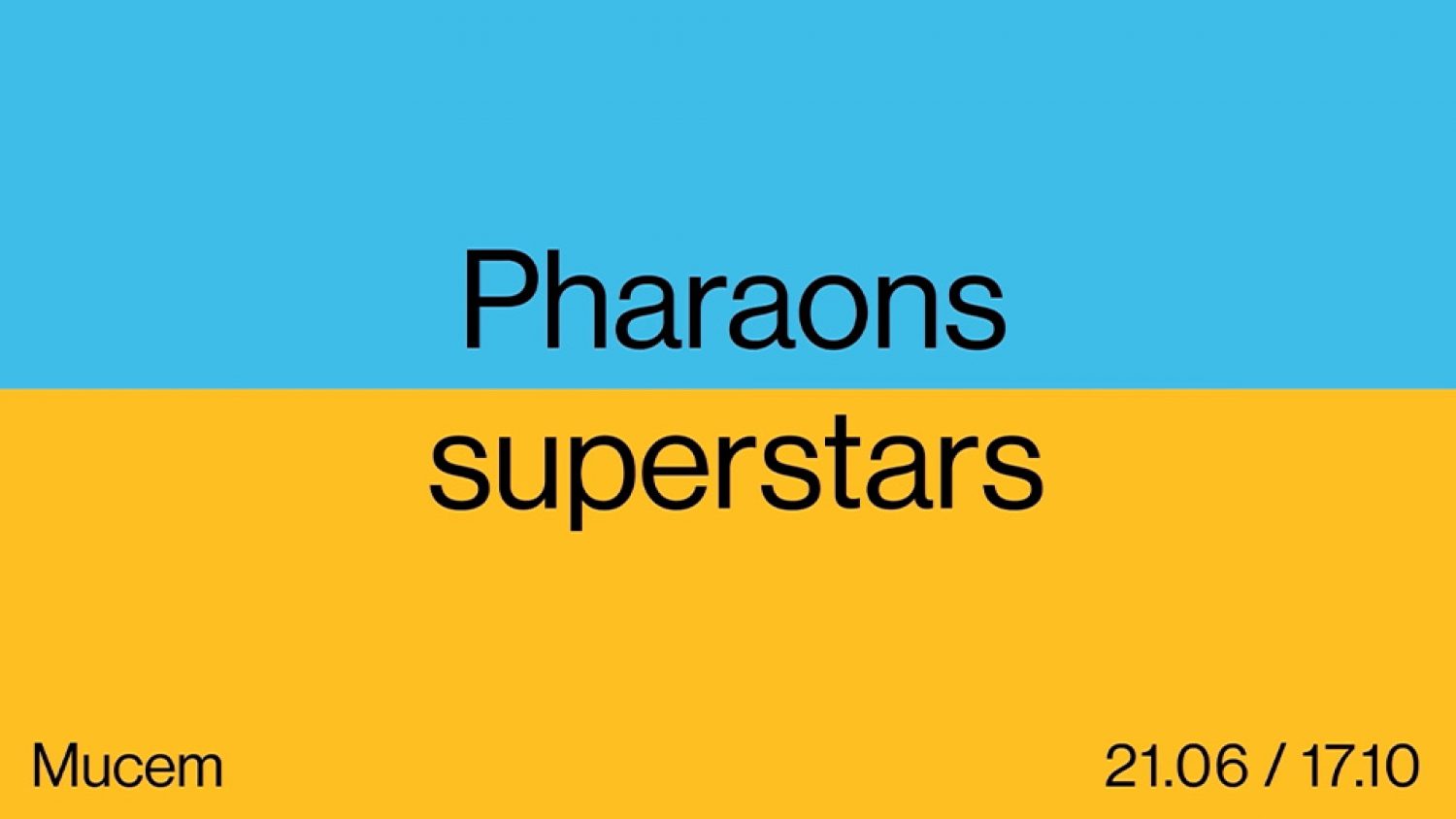 Pharaons superstars - Roc Eclerc